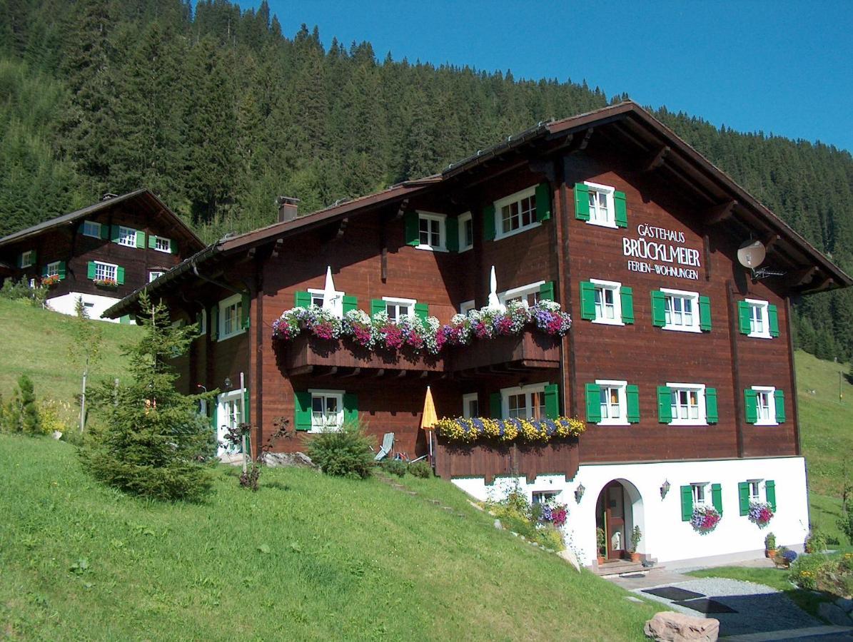 Brücklmeier Ferienwohnungen Gargellen Exterior foto