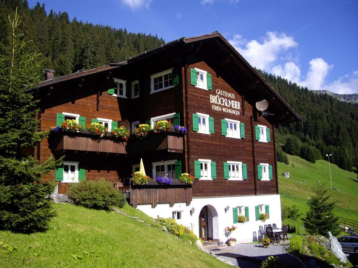 Brücklmeier Ferienwohnungen Gargellen Exterior foto